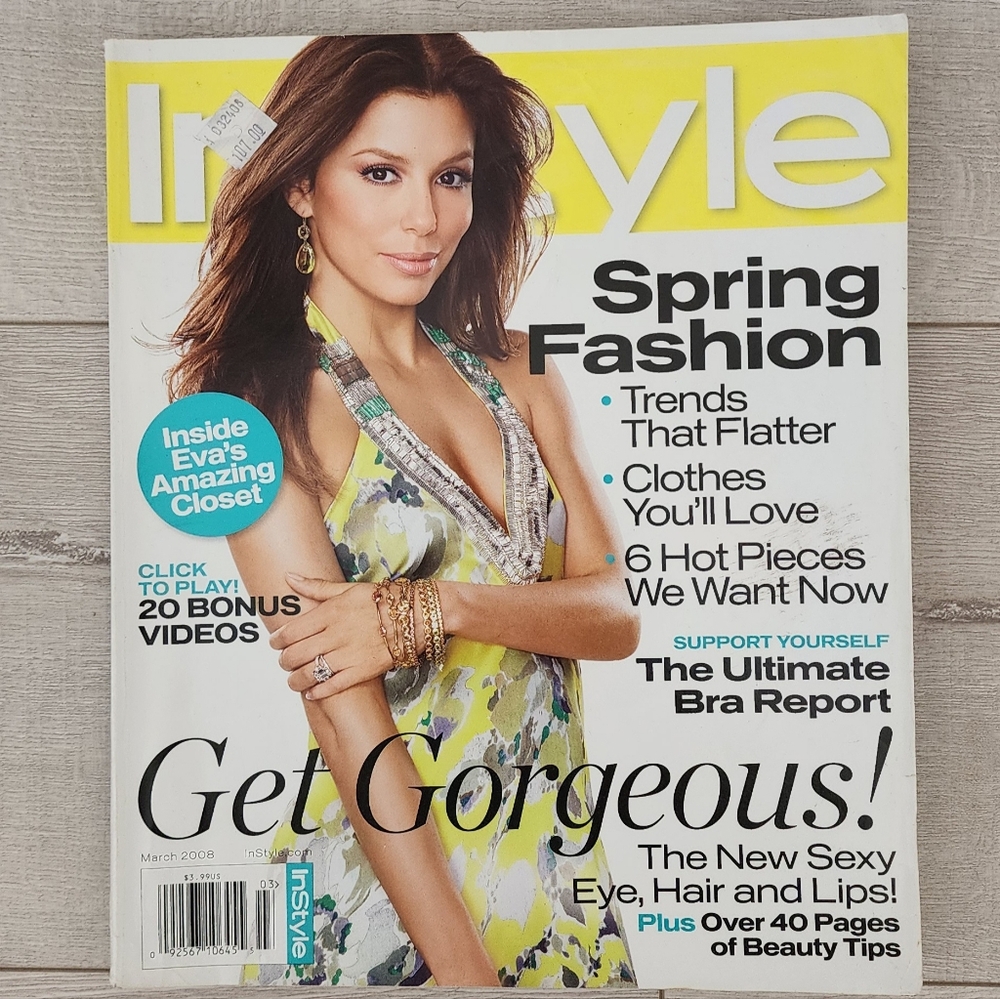 Eva Longoria InStyle Magazine March 2008